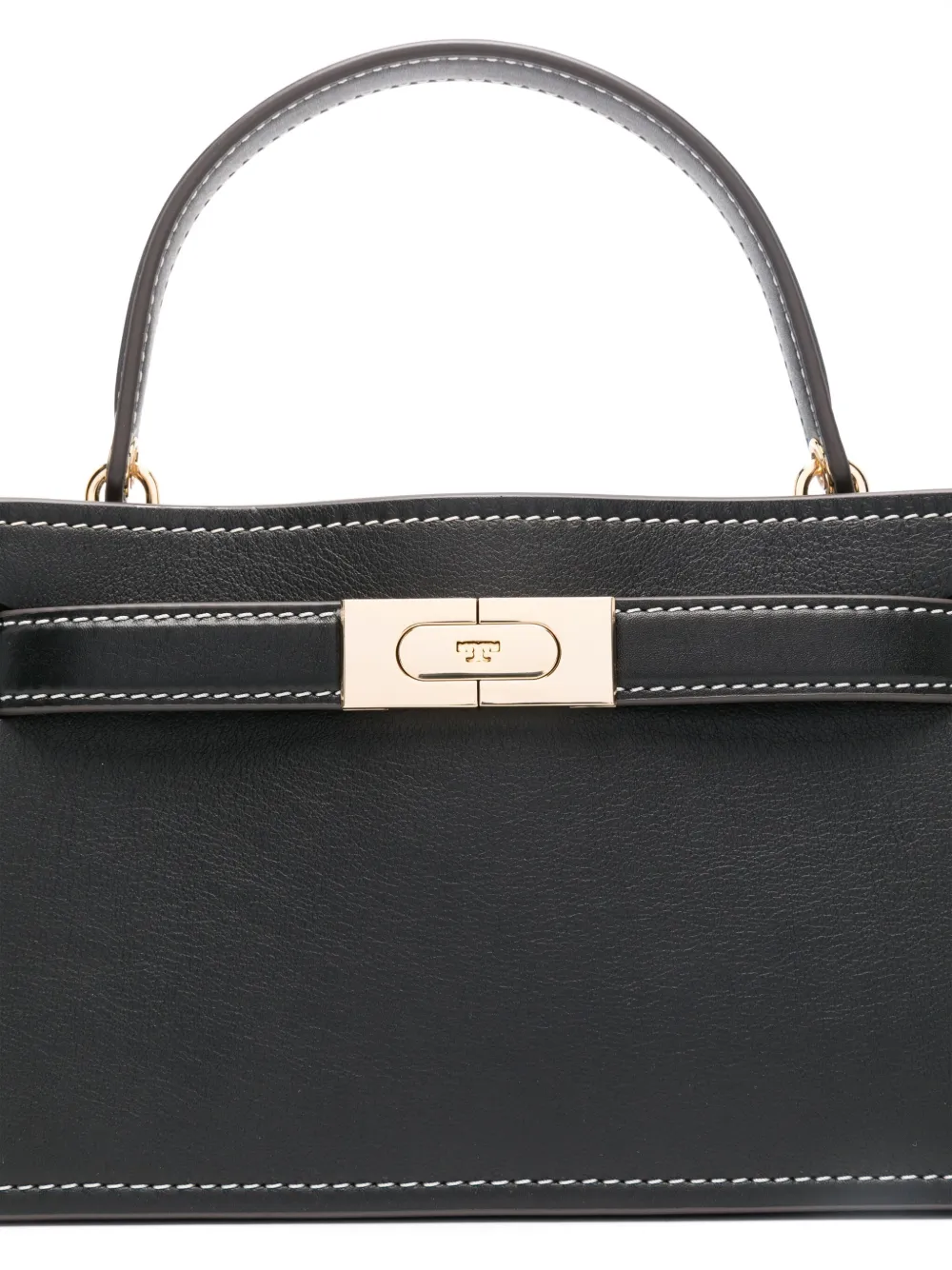 Tory Burch Lee Radziwill kleine shopper Zwart
