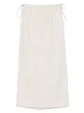 TOVE Isa midi skirt - Neutrals