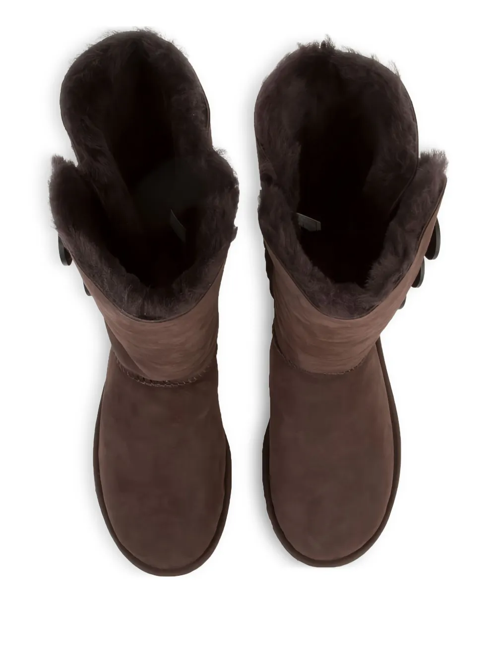 UGG Bailey Button Triplet II "Chocolate" boots Brown