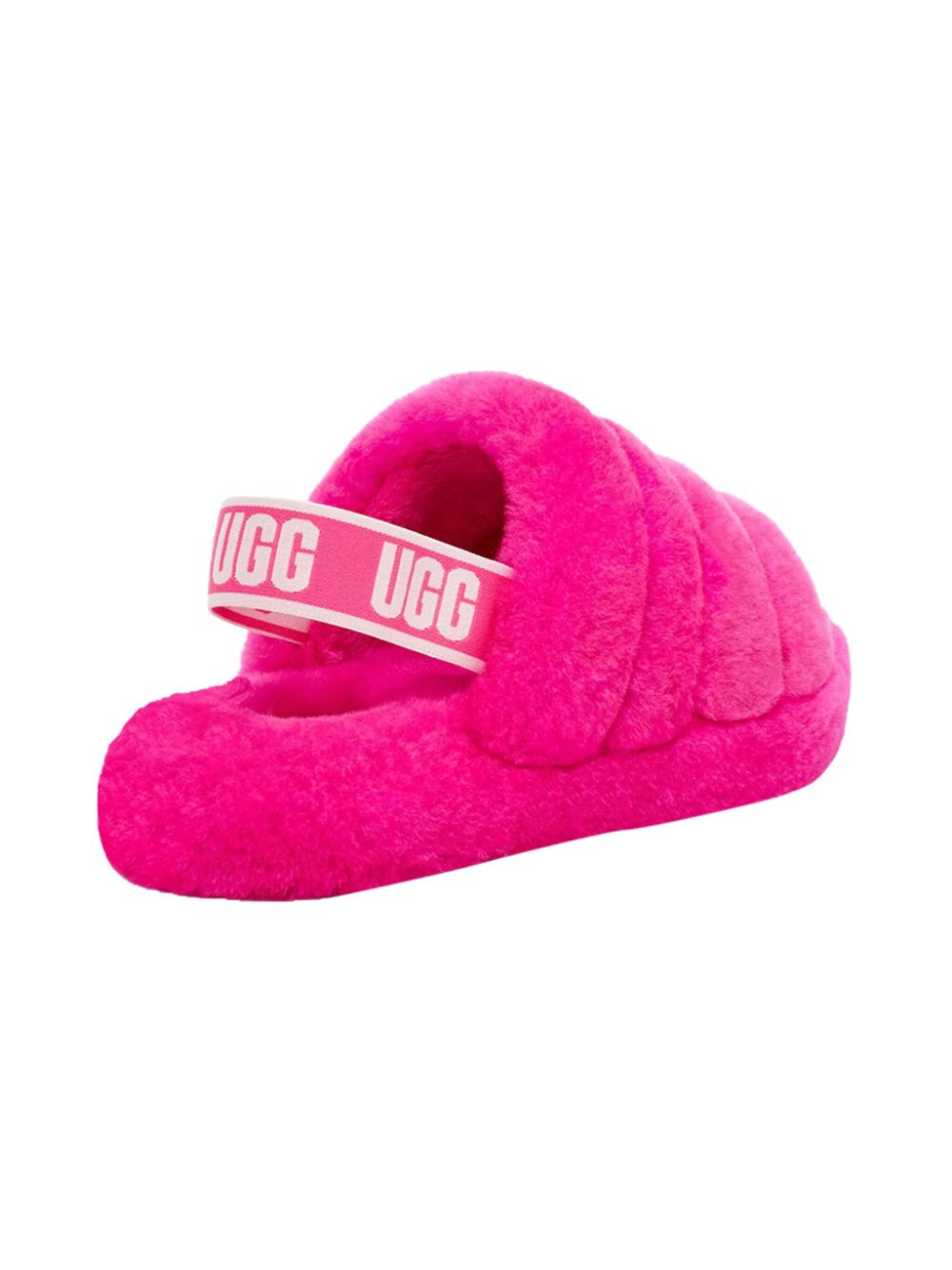 UGG Kids Fluff Yeah slides - Roze