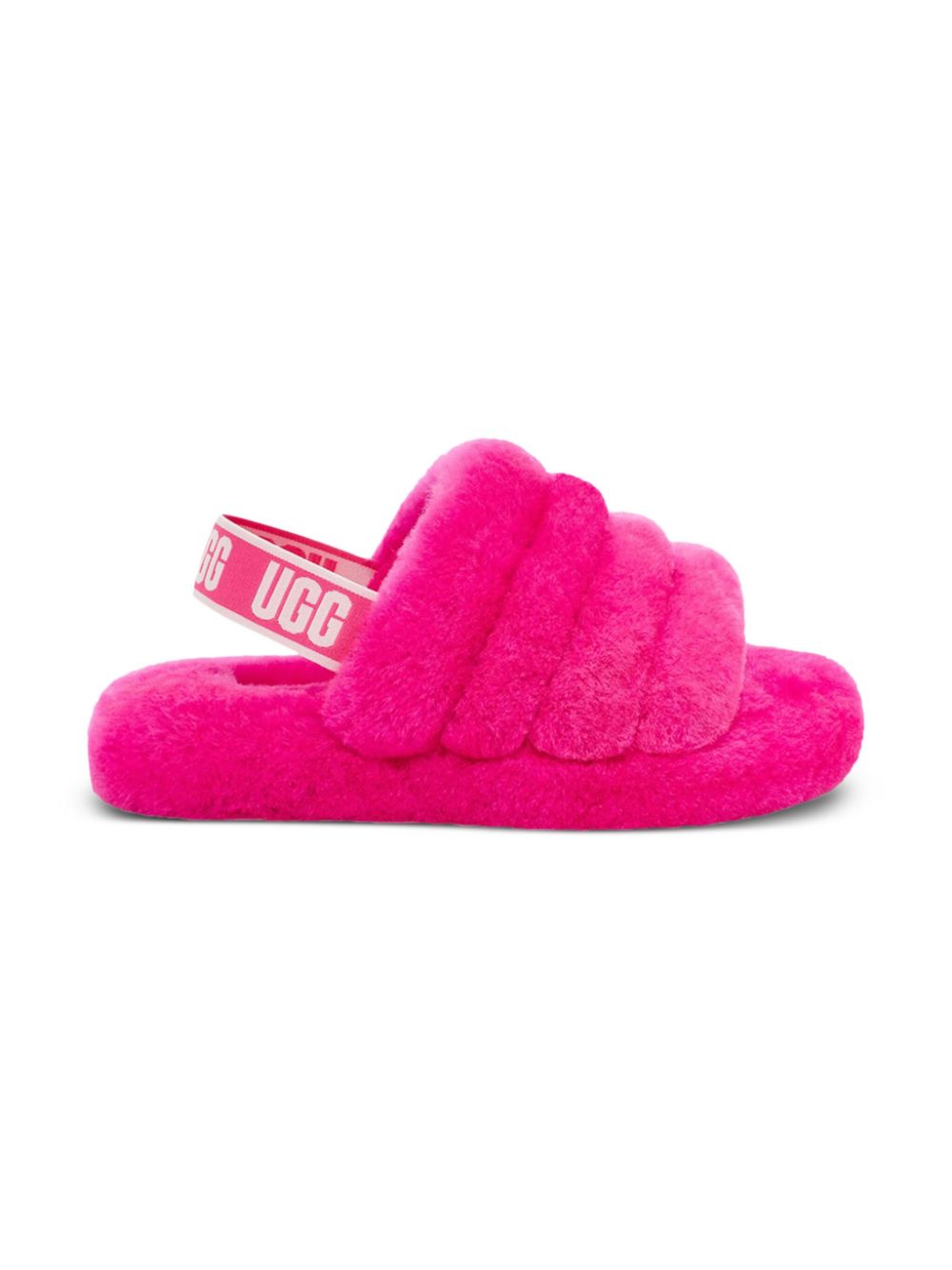 UGG Kids Fluff Yeah slides Roze