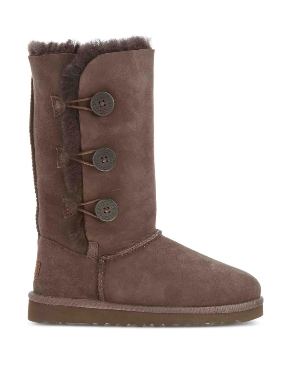 UGG Kids Bailey Button Triplet boots Brown