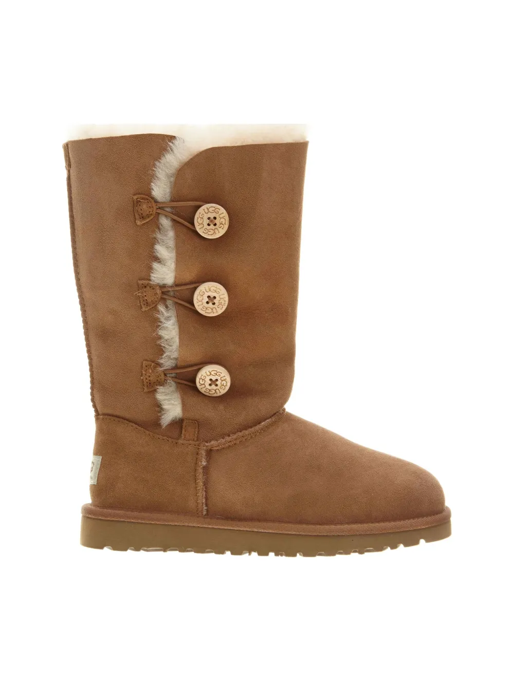 Ugg Bailey Button Triplet Boots In 褐色