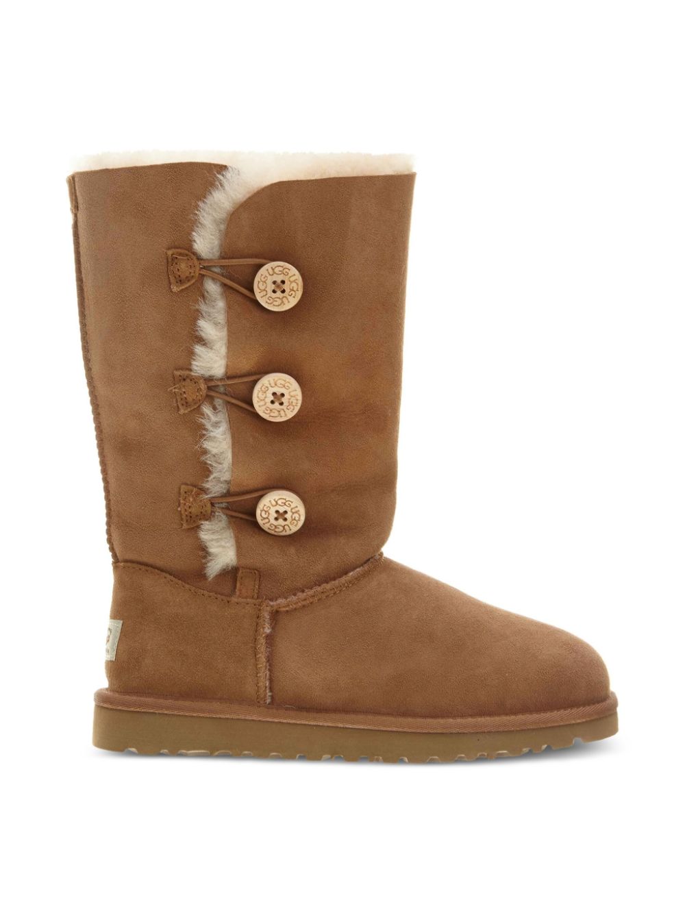 UGG Kids Bailey Button Triplet boots Brown