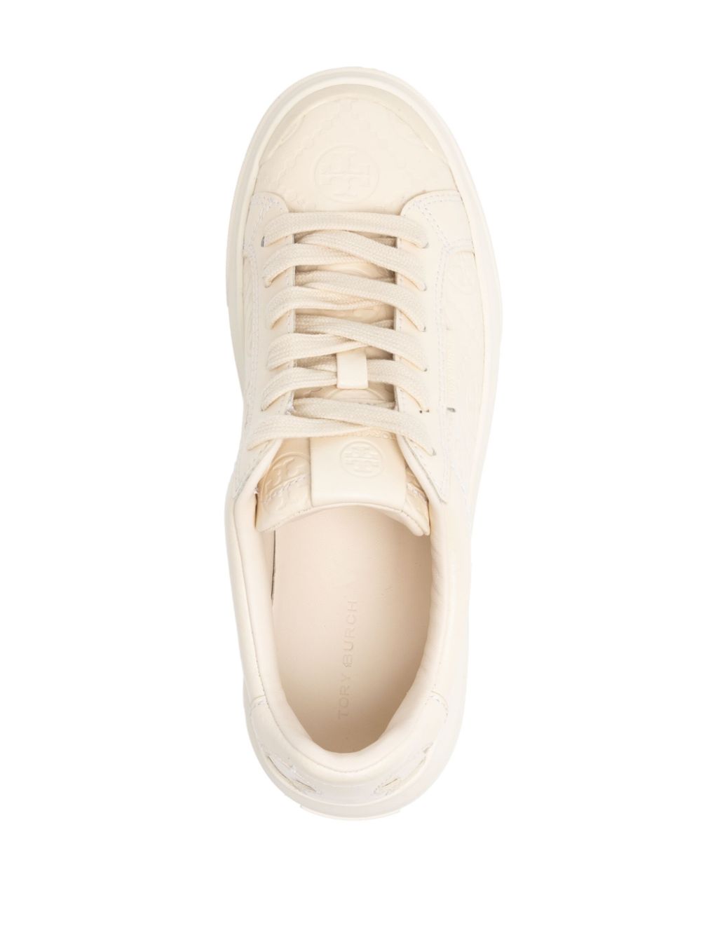 Tory Burch T monogram ladybug sneakers Neutrals