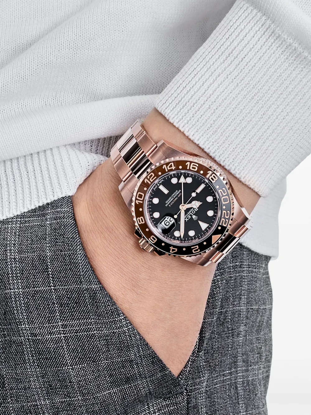 Rolex reloj GMT-Master II Root Beer de 40mm 2020 de archivo | Relojes de vestir de archivo | Image 2