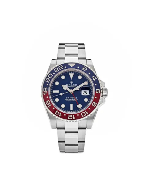 Rolex 2021 pre-owned GMT-Master II Pepsi 40mm
