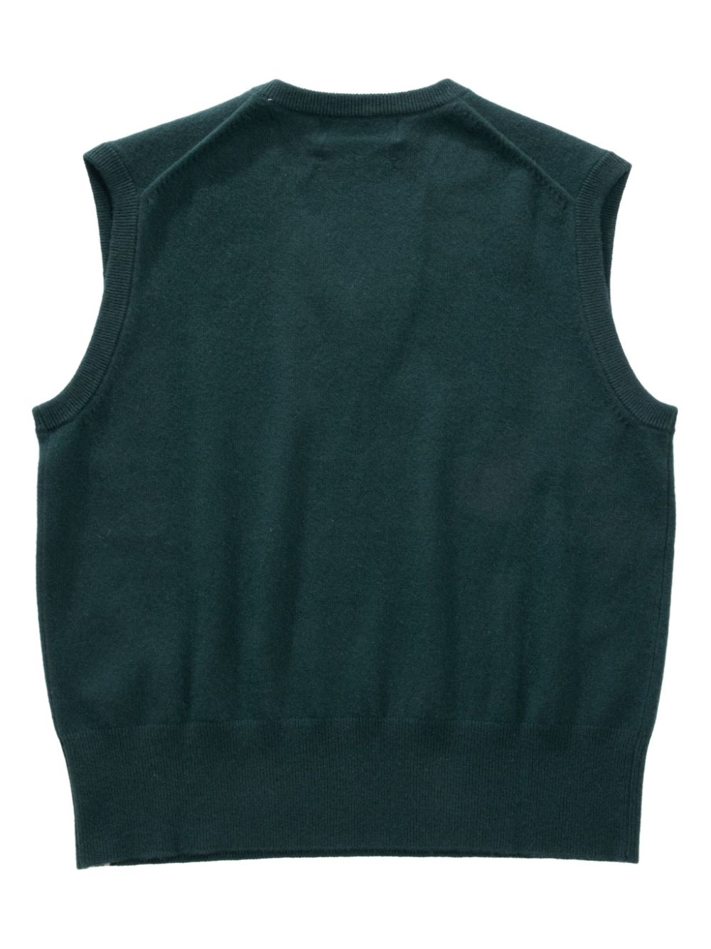 extreme cashmere Nº243 Spencer gilet - Groen