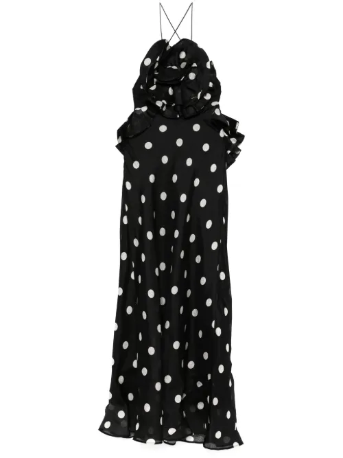Robe Crush à coupe longue - ZIMMERMANN - Modalova