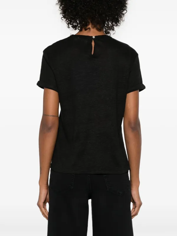 Tシャツ・カットソー ZIMMERMANN Women Tops 4245TSS251 BLACK Shop Women's Designer T-Shirts Online | ZIMMERMANN