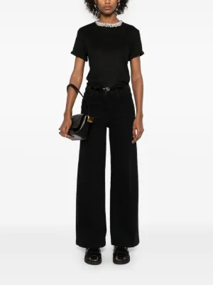Tシャツ・カットソー ZIMMERMANN Women Tops 4245TSS251 BLACK Zimmermann(ジマーマン) Tシャツ・カットソー(レディース