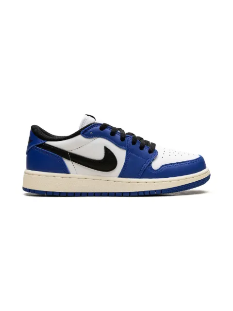 Jordan Kids Jordan 1 Retro "White/Black/Game Royal" sneakers