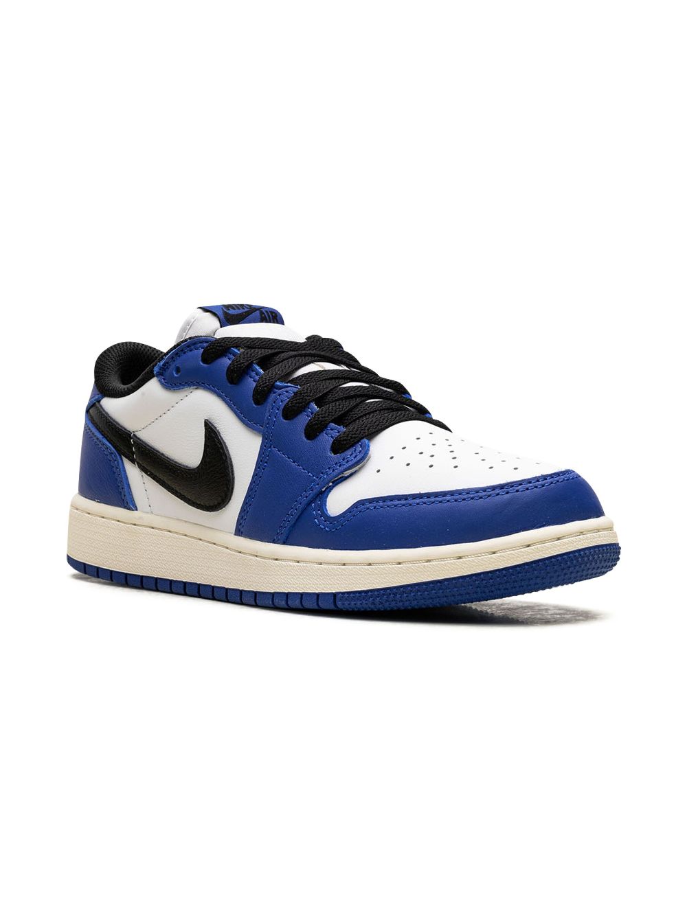 Jordan Kids Jordan 1 Retro "White Black Game Royal" sneakers Wit