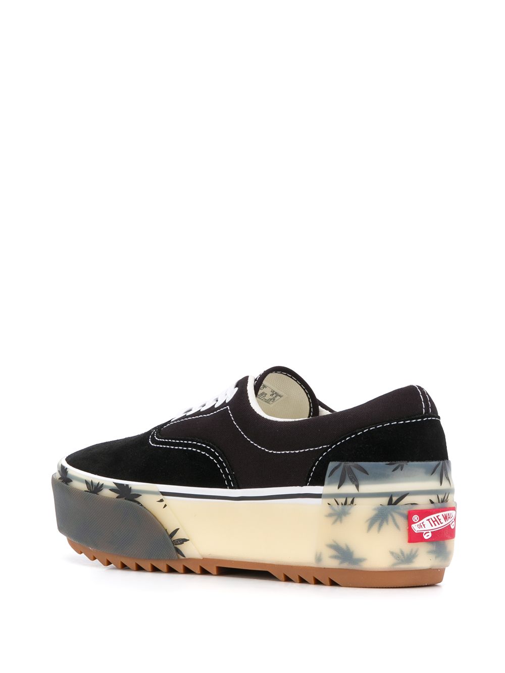 Vans Era Stacked LX low-top sneakers Zwart