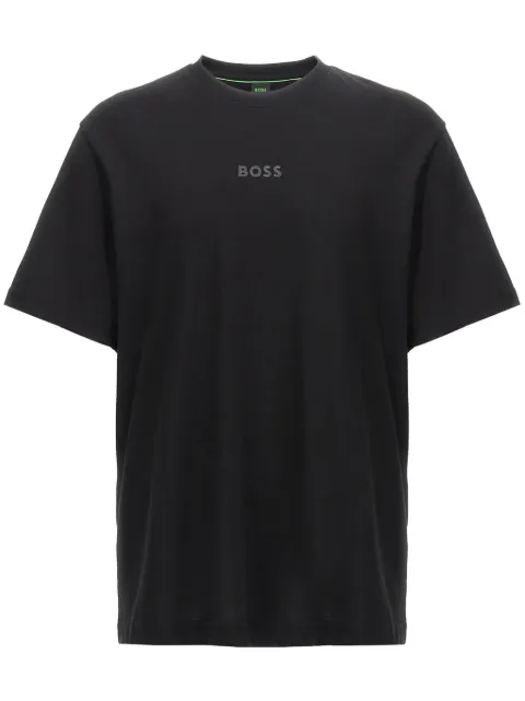 BOSS playera con logo de goma