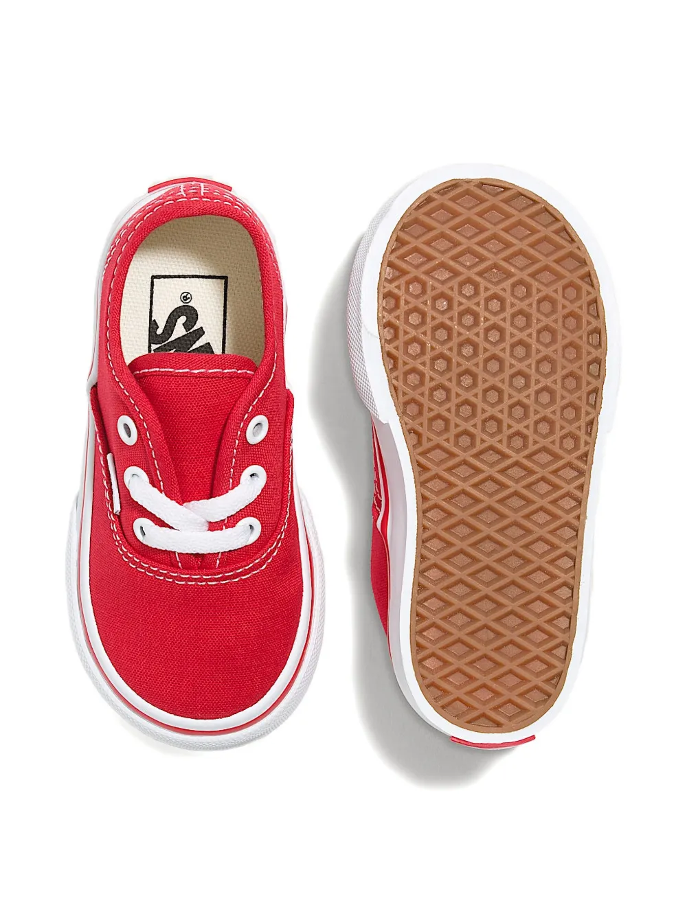 Vans Kids Authentic TD trainers Red