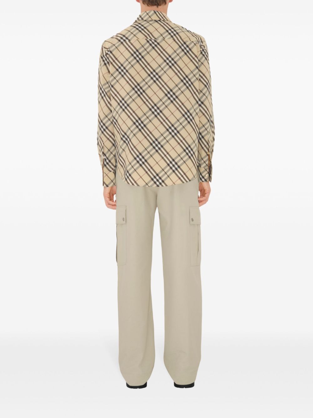 Burberry checked shirt Men