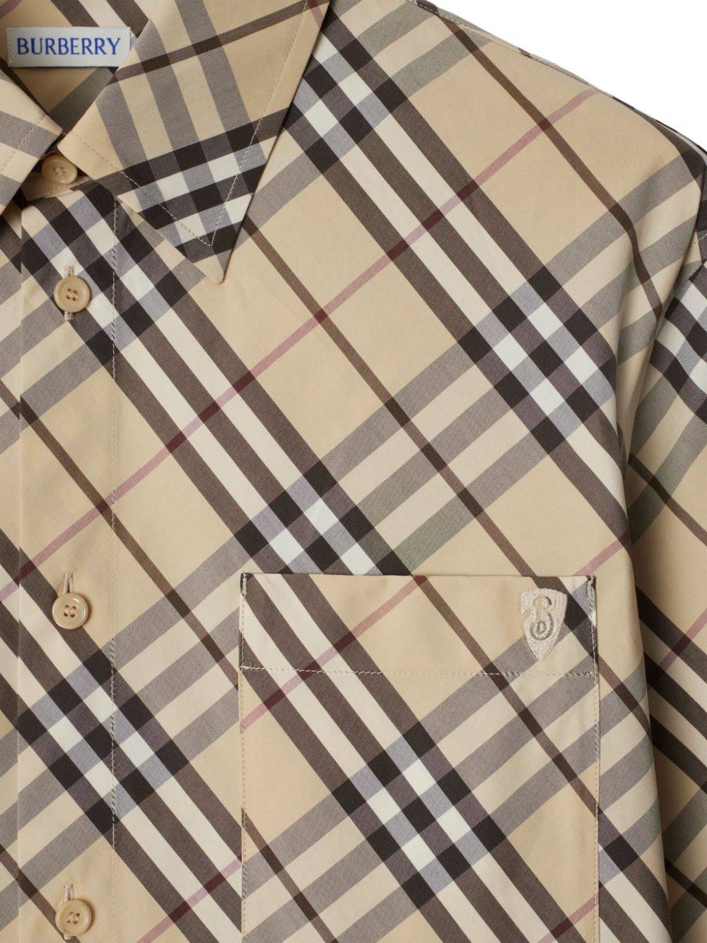 Burberry checked shirt Men