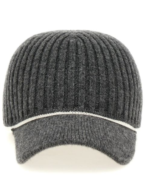 Brunello Cucinelli ribbed-knit cap Women