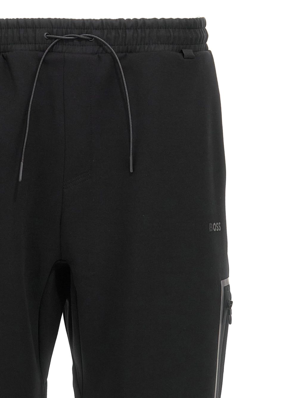 Shop Hugo Boss Hariq Track Pants In Black