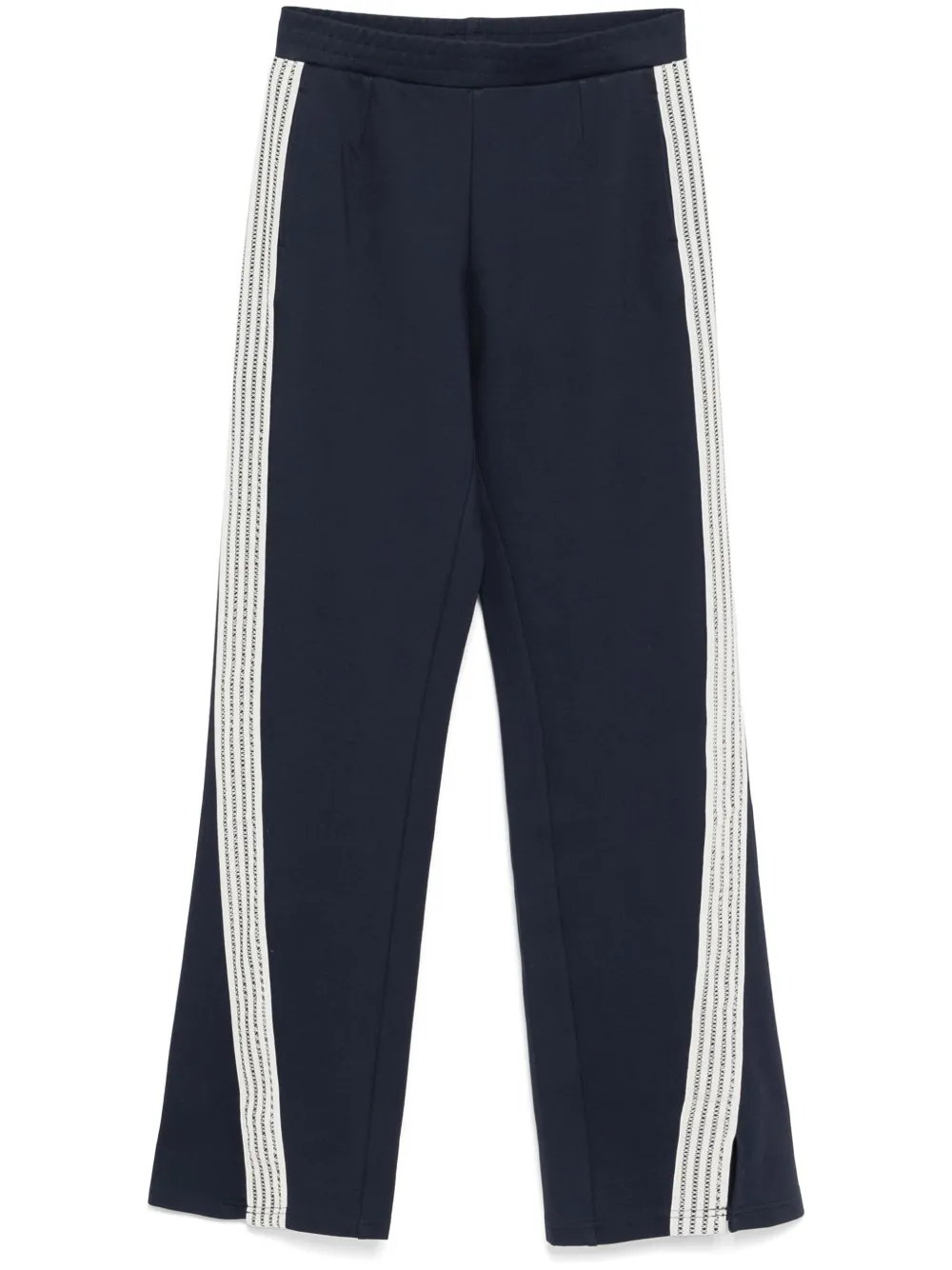 side stripe-detailing pants