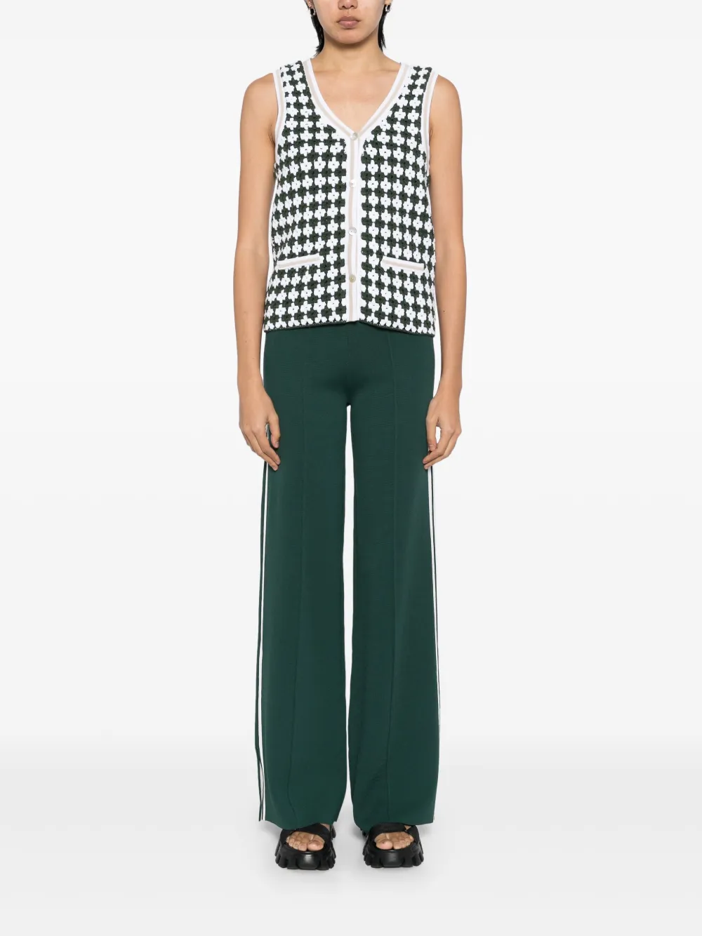 The Upside Portobello Watson gilet - Groen