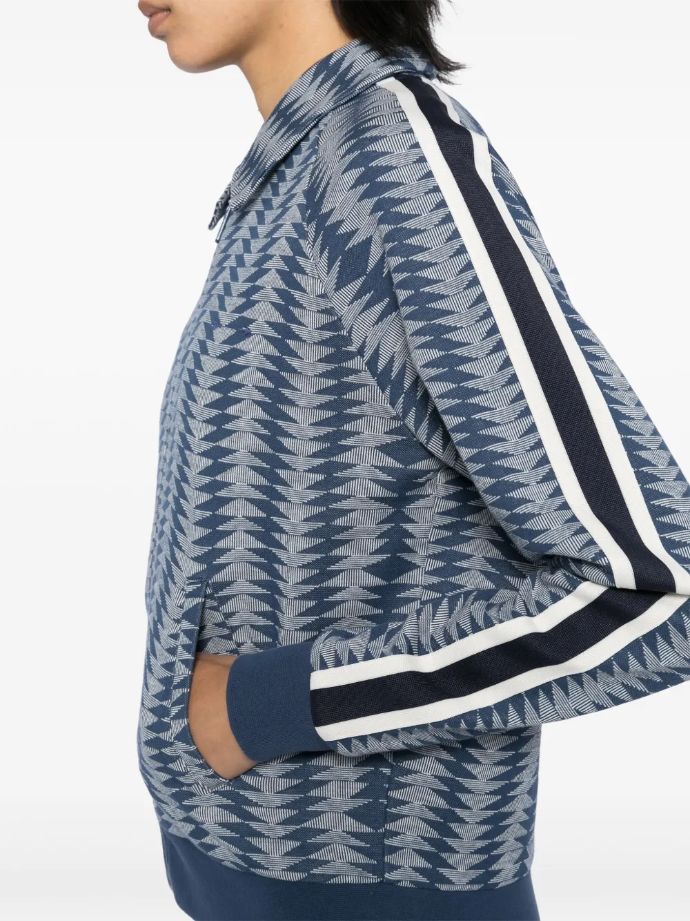 The Upside Joie Pari jack met rits Blauw