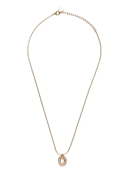 Collier à strass (1990) - Christian Dior Pre-Owned - Modalova