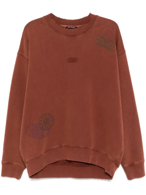Ground Zero logo-print sweatshirt