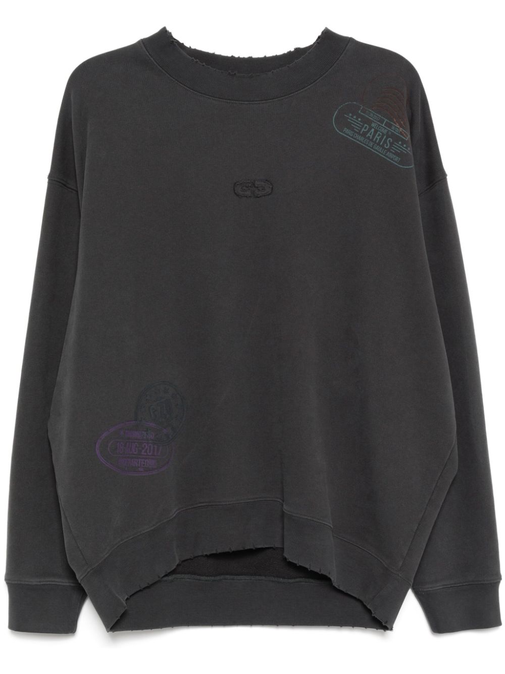 logo-print sweatshirt