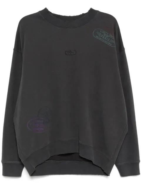 Ground Zero logo-print sweatshirt