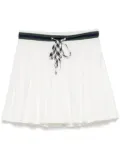 The Upside Laver Cadiz pleated skirt - White