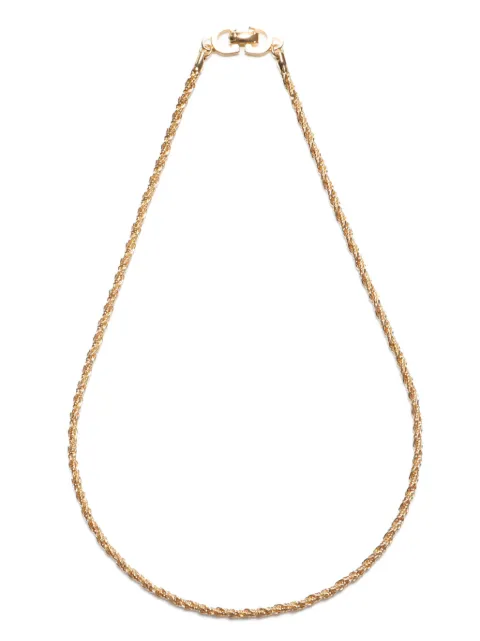Christian Dior Pre-Owned 1990 chain necklace