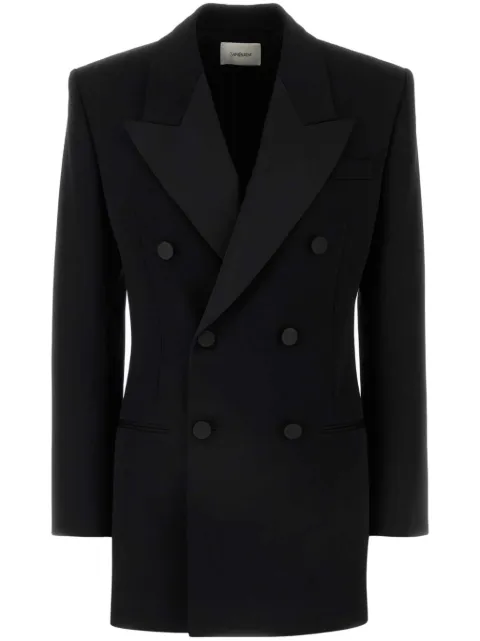 Saint Laurent wool blazer dress