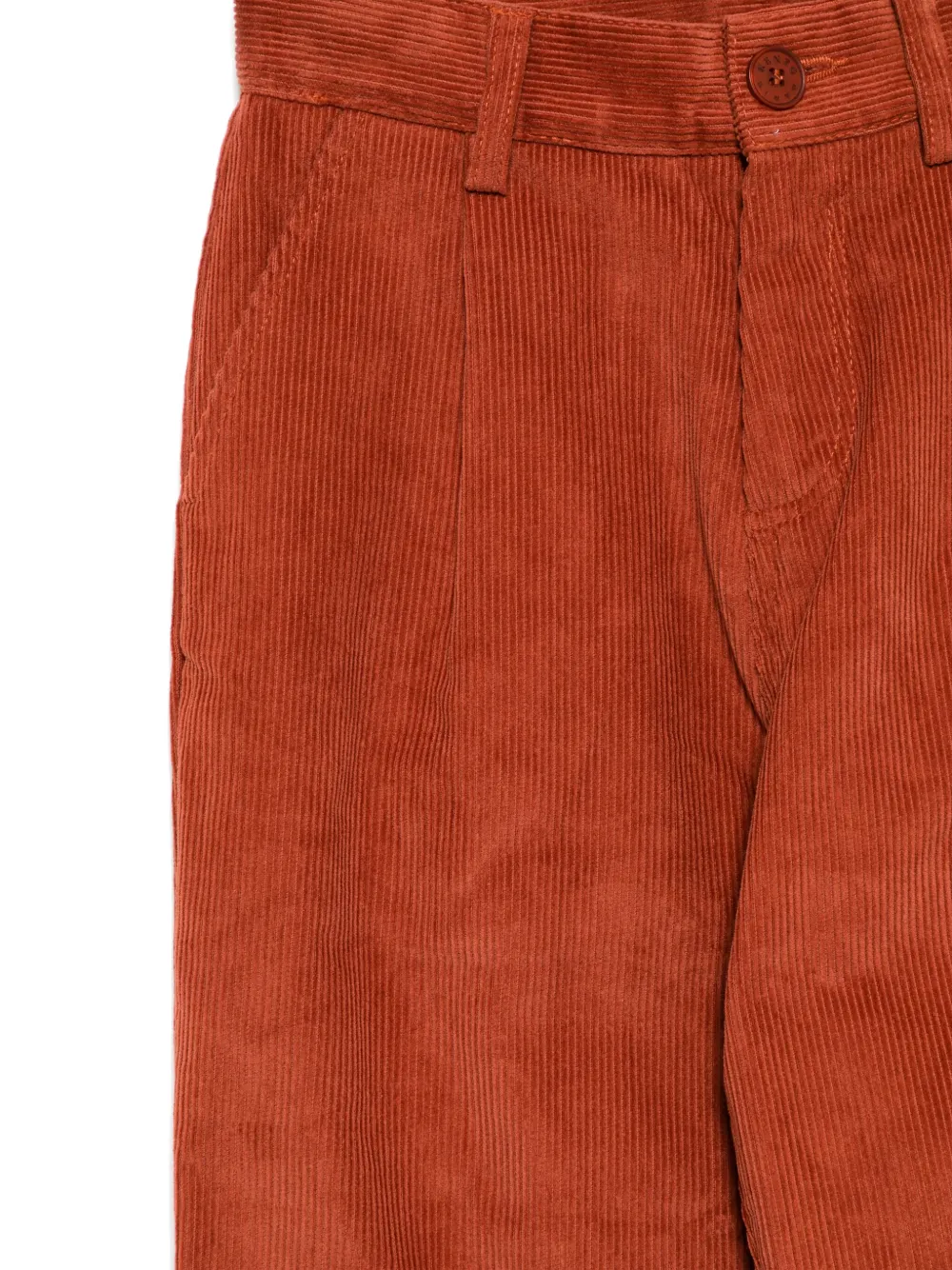 Kenzo Kids Fluwelen broek Bruin