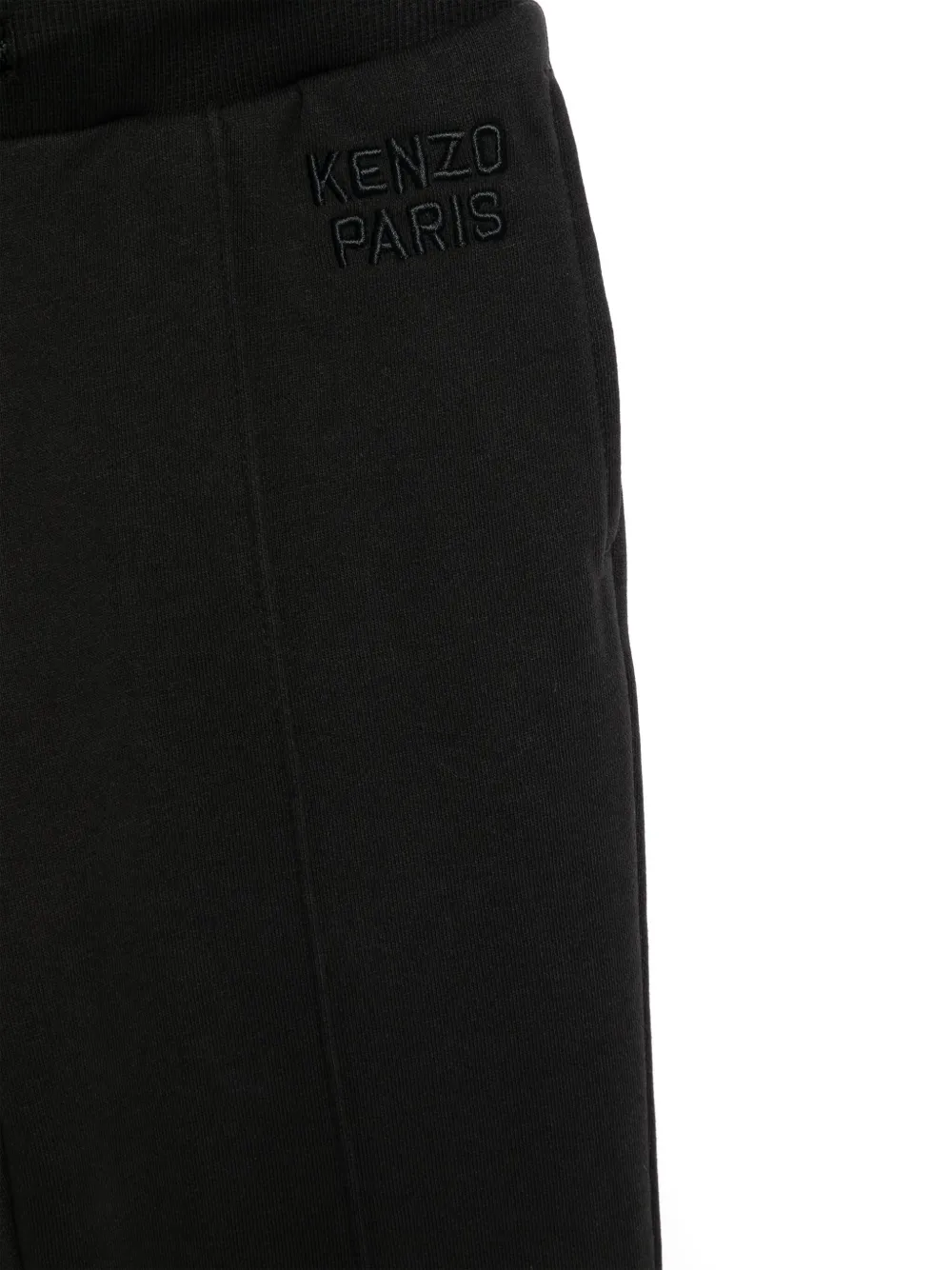 Kenzo Kids Broek met geborduurd logo Zwart