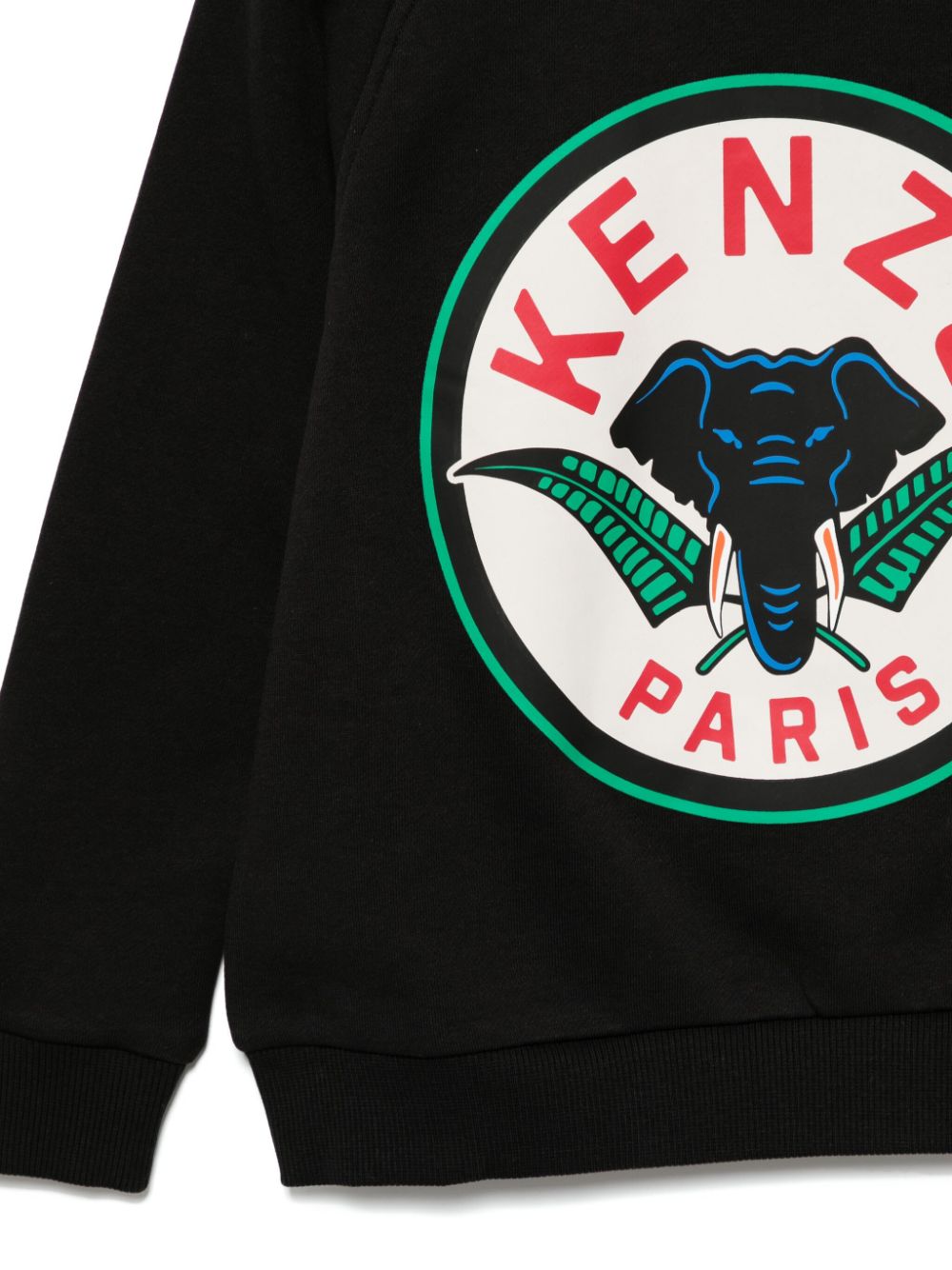 Kenzo Kids Sweater met print Zwart