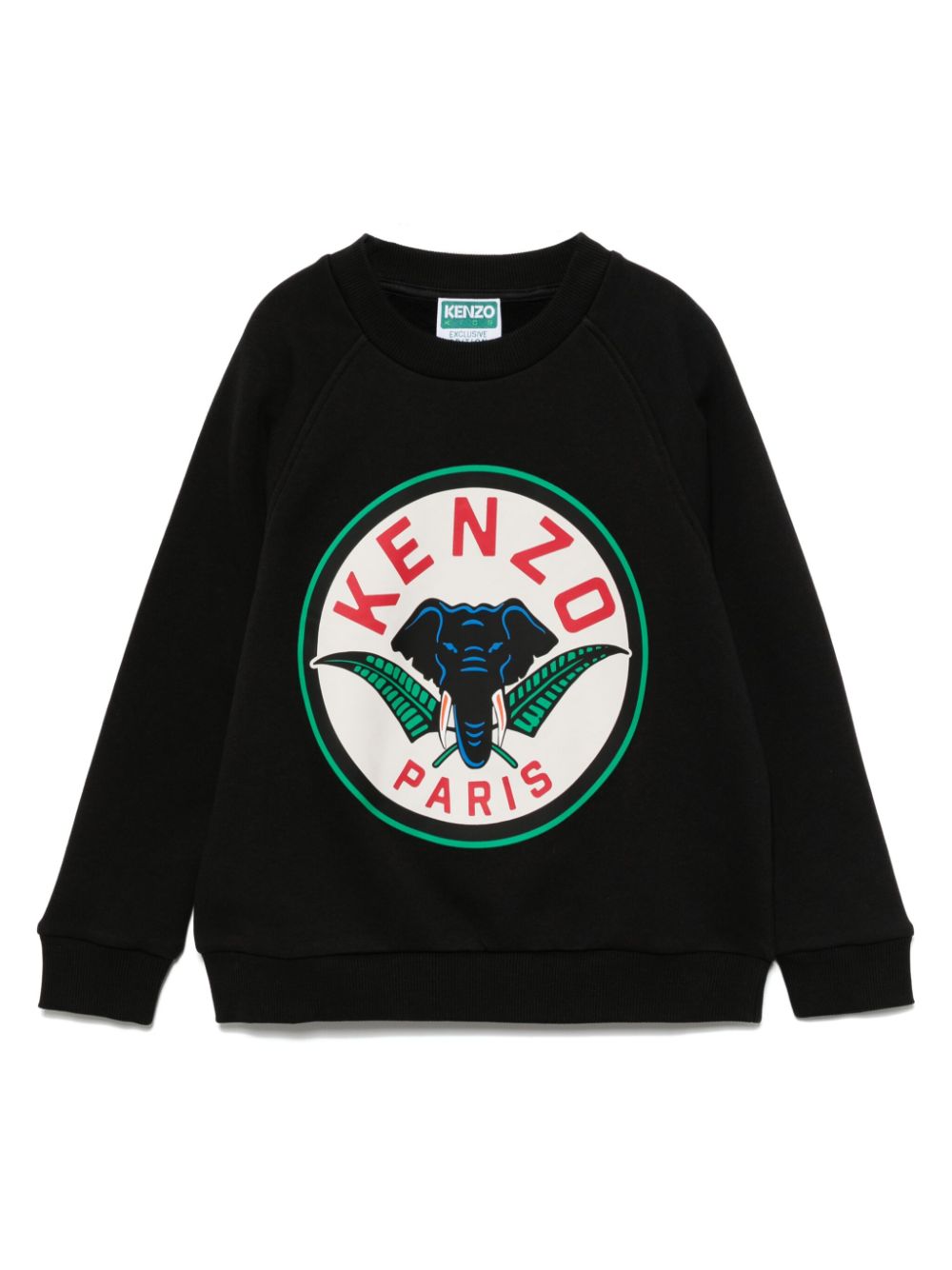 Kenzo Kids Sweater met print Zwart