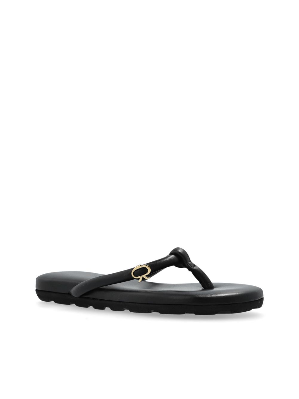 Gianvito Rossi Juno flip flops Zwart