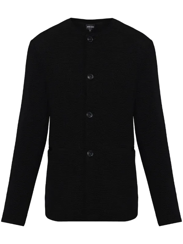 Giorgio Armani シングルジャケット | ブラック | FARFETCH JP