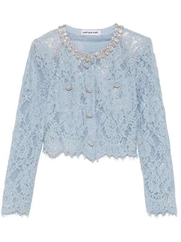 Self-Portrait|JACKETS (LACE EMBELLISHED TOP (RS25053TBL 27086019_57058405_600.jpg