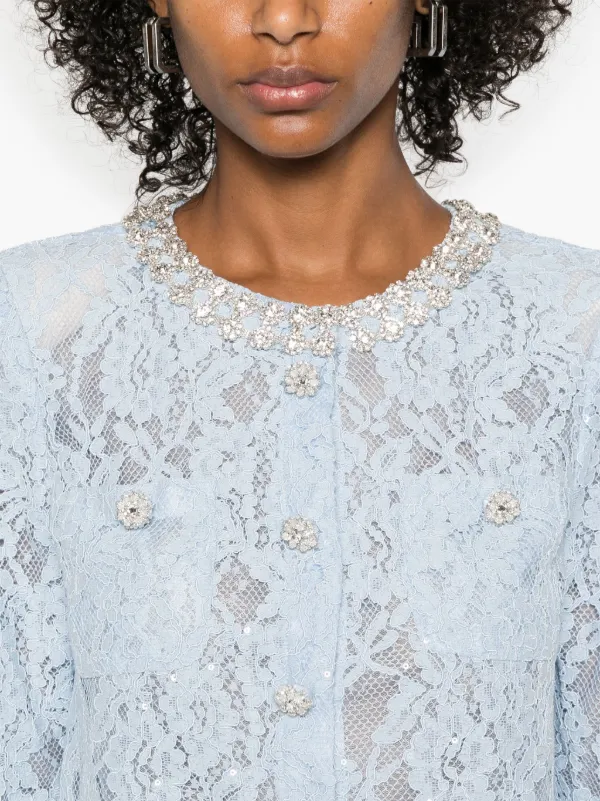 Self-Portrait｜JACKETS (LACE EMBELLISHED TOP (RS25053TBL 27086019_57058405_600.jpg