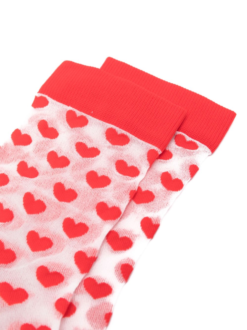 Stine Goya hearts socks - Rood