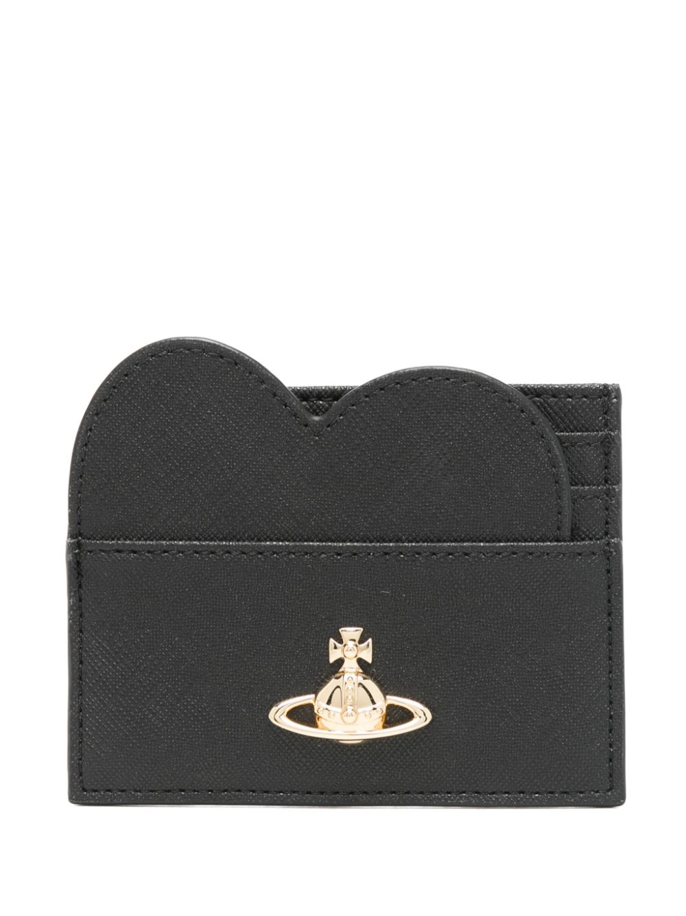 Vivienne Westwood Heart card holder - Black