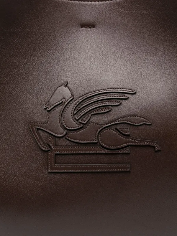 【時を超えた優雅さ】ETRO Libra カーフレザー ショルダーバッグ ETRO Libra Shoulder Bag | Brown | FARFETCH