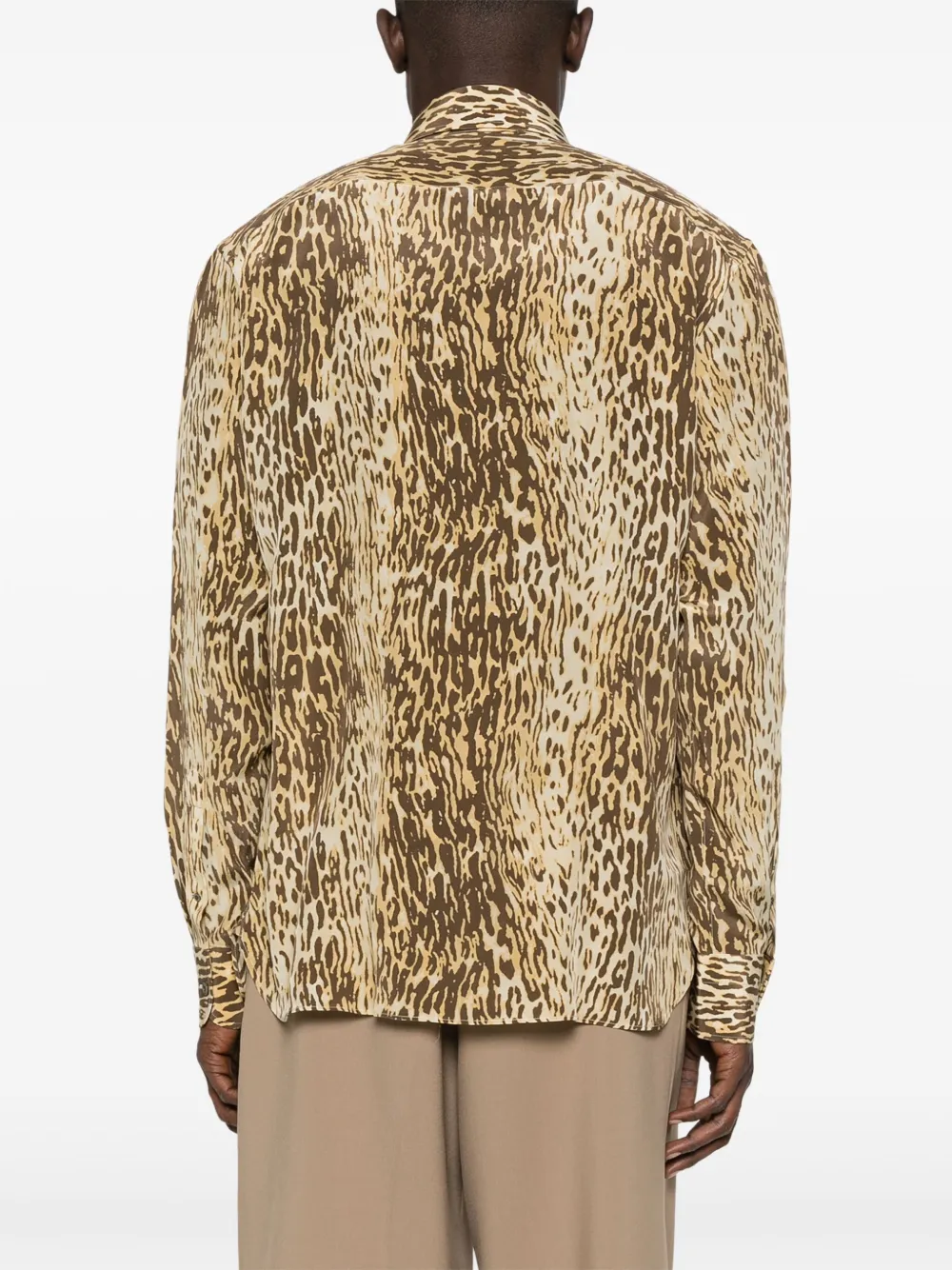 Affordable TOM FORD animal-print shirt Men