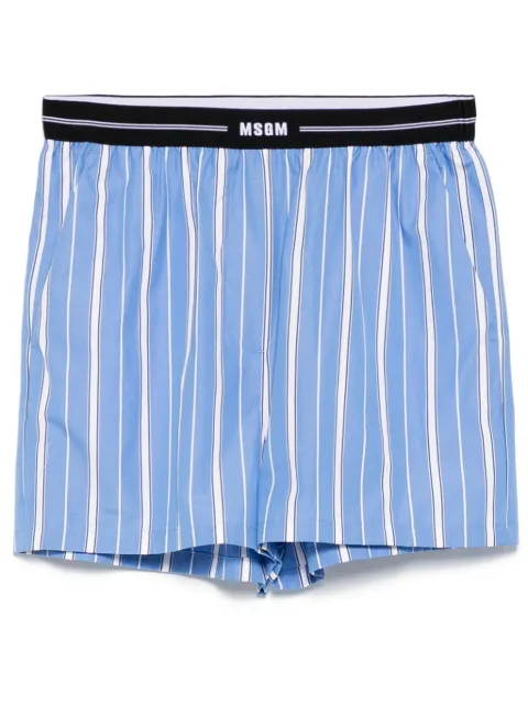 MSGM Striped shorts