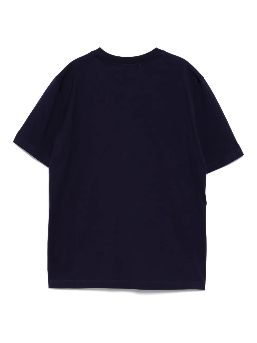 MSGM T-shirt met geborduurd logo - Blauw