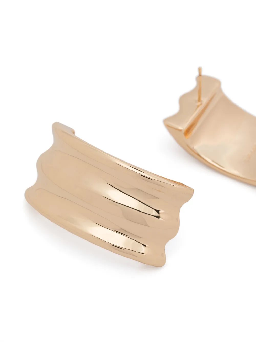 SELF-PORTRAIT RIDGED EARRINGS