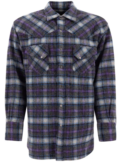 BEAMS PLUS chemise Western - Violet - BEAMS PLUS - Modalova